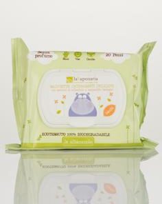 Salviette detergenti delicate biodegradabili - laSaponaria