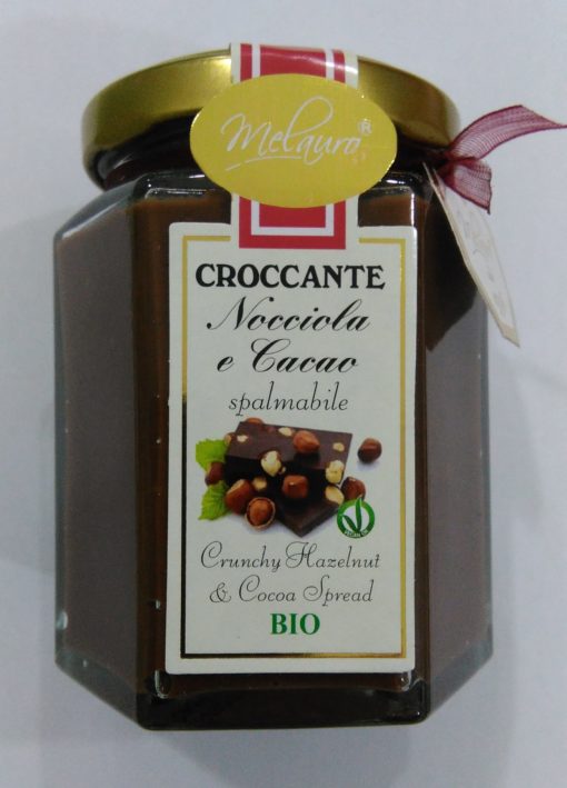 croccante Nocciola e Cacao - Crema spalmabile Bio