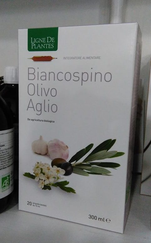 biancospino olivo e aglio